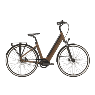 Qwic  Premium I MN7+ Belt elektrische fiets 7V Bruin