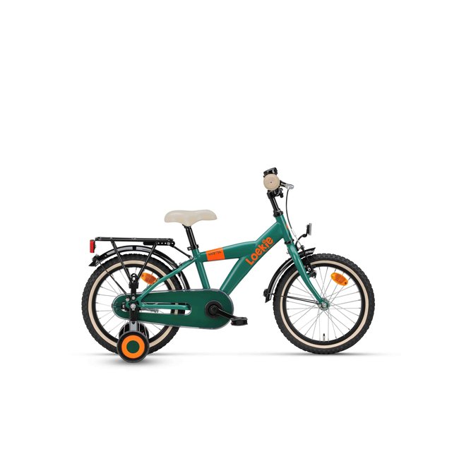 Loekie  Booster 16" Jongensfiets Groen