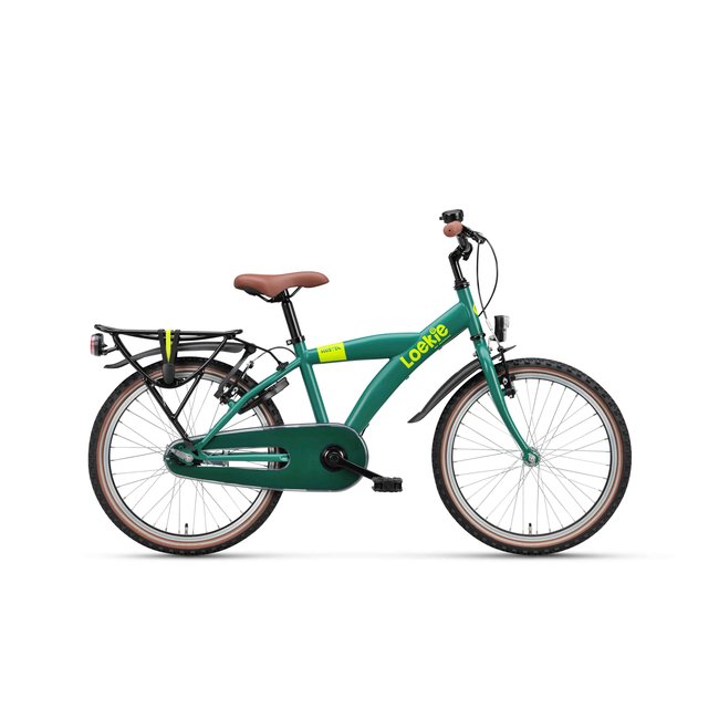 Loekie  Booster 20" Jongensfiets Groen