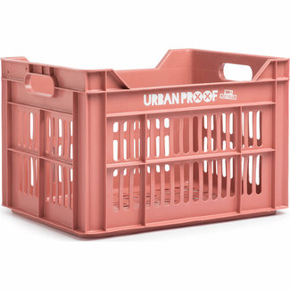 Urban Proof fietskrat 30L warm Roze 40x30x25cm