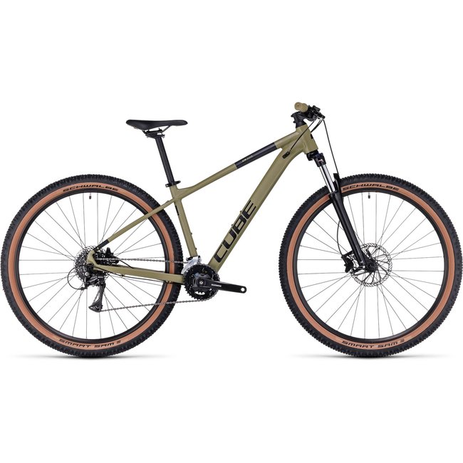 Cube  Aim Race MTB 29 inch zwart/olive 16V