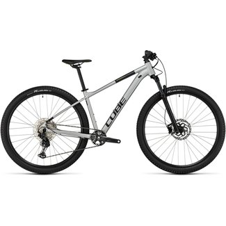 Cube  Attention SLX Hardtail Mountainbike 29inch Zilvergrijs 12V