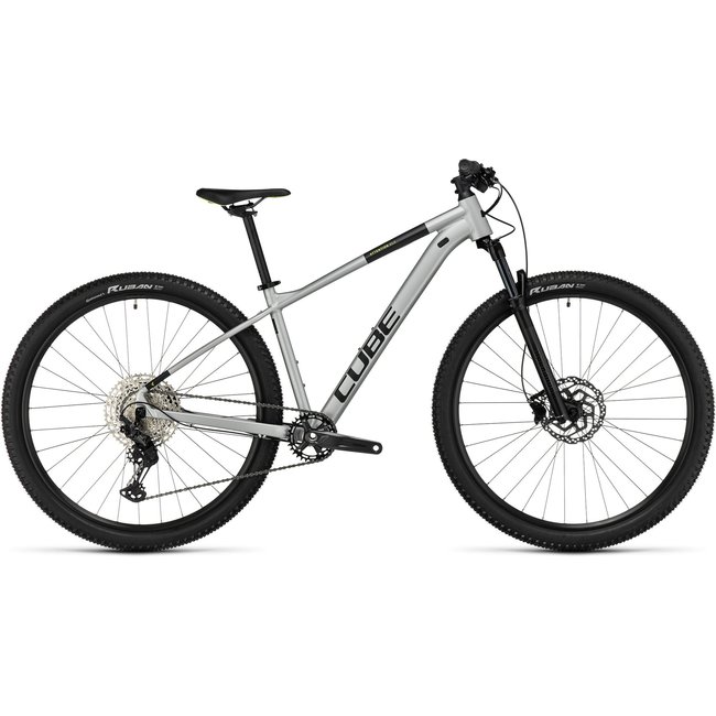 Cube  Attention SLX Hardtail Mountainbike 29 inch 12V Zilvergrijs