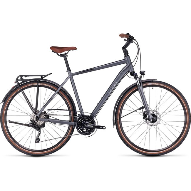 Cube  Touring Exc herenfiets metal/grijs 30V