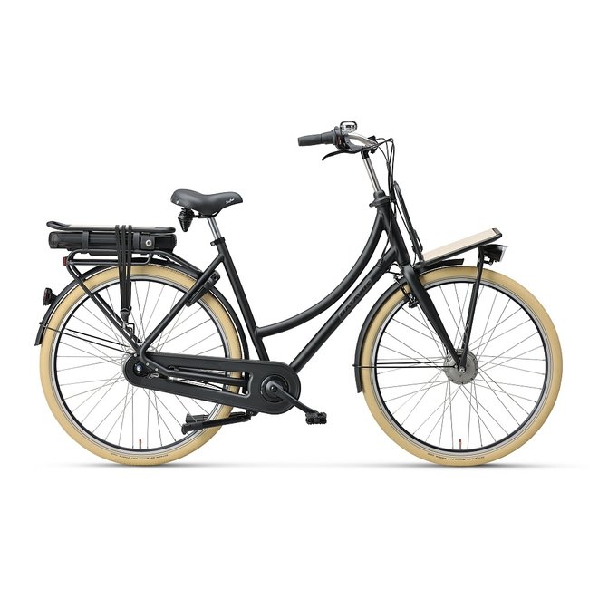 Batavus  PACKD E-go e-Motion Elektrische Damesfiets 7V Mat Zwart