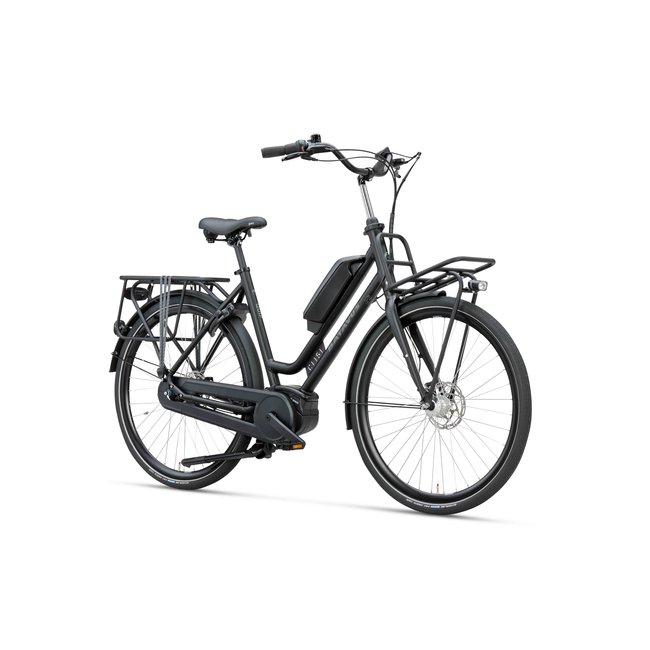 Batavus Quip Extra Cargo Ego plus ebike 7V Zwart mat Premiumbikes