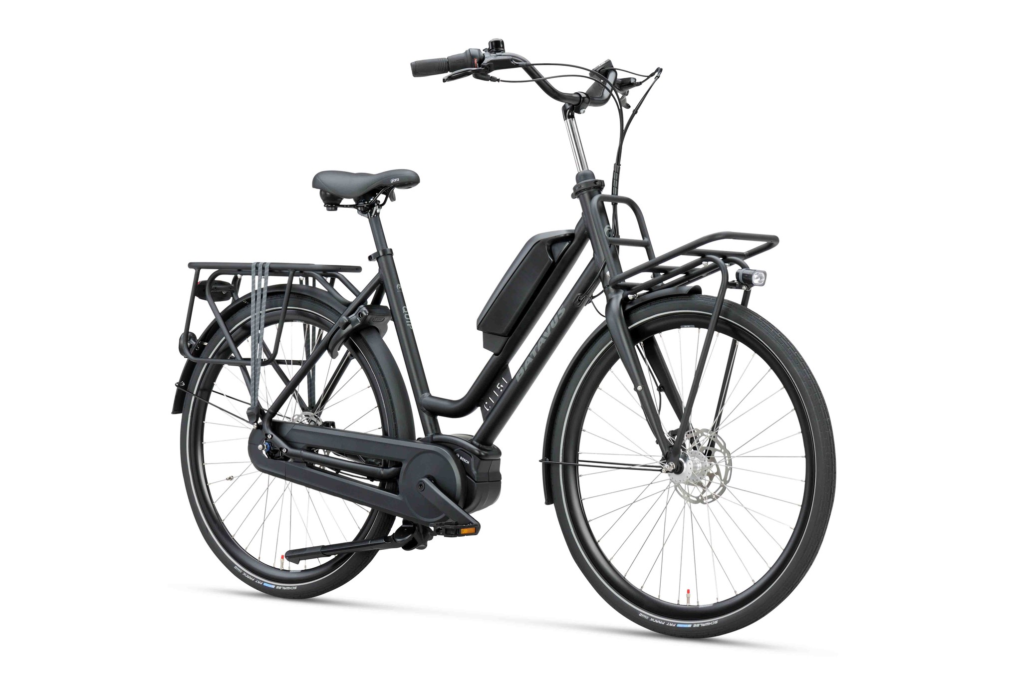 Batavus Quip Extra Cargo Ego plus ebike 7V Zwart mat Premiumbikes