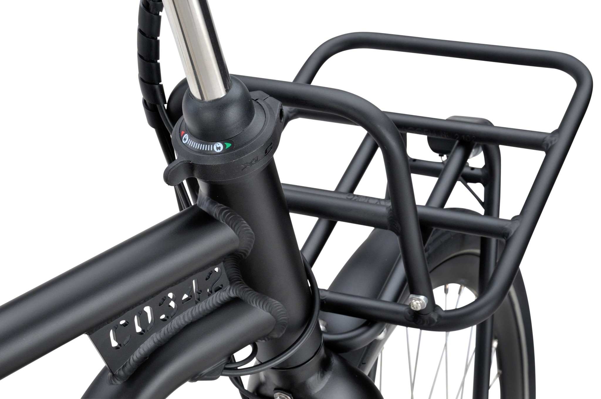 Batavus Quip Extra Cargo Ego plus ebike 7V Zwart mat Premiumbikes