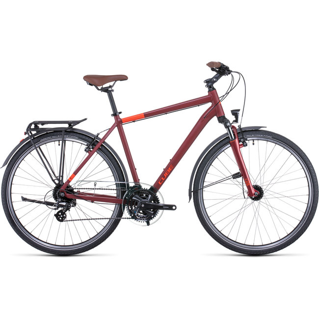 Cube  Touring herenfiets Darkred 24V - 2022