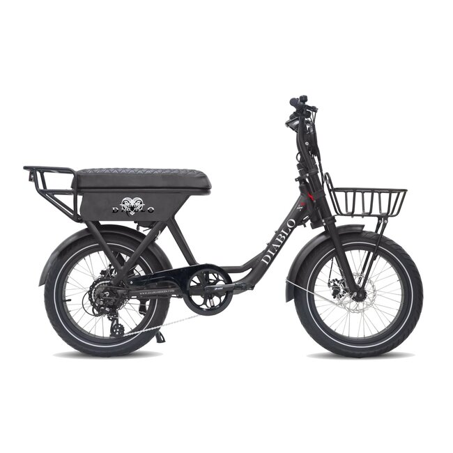 Diablo X1 e-Fatbike 7V Matt-Black 2024