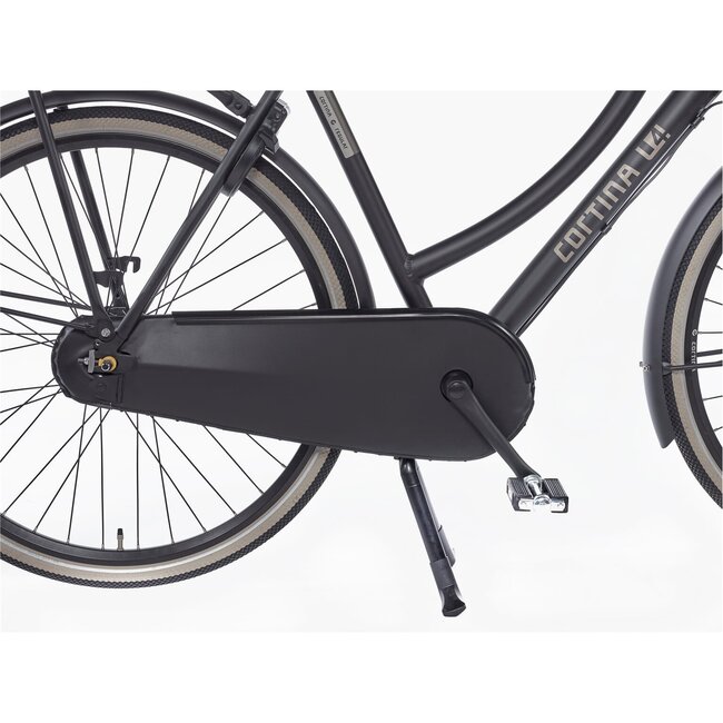 Cortina  U4 Dames Transportfiets 7Versnellingen Mat Zwart