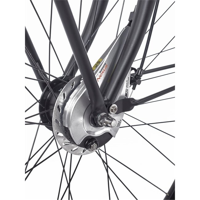 Cortina  U4 Dames Transportfiets Mat Zwart 7Versnellingen