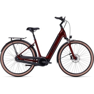Cube  Supreme Hybrid Pro elektrische fiets uni rood/zwart 625 Wh