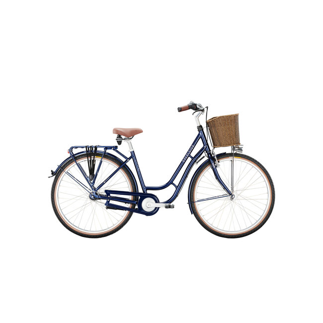 Excelsior Swan Retro Alu damesfiets 26 inch blauw 3V
