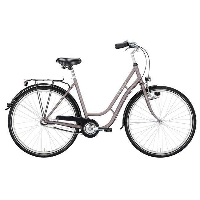 Excelsior Touring damesfiets 26 inch mat taupe 3V