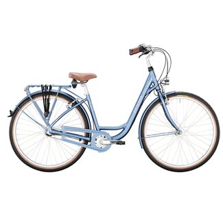 Excelsior Swan Urban damesfiets grijs mat blauw 3V