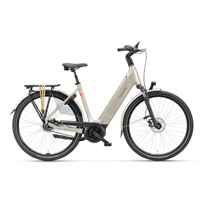 Batavus  Finez E-go Power Exclusive Bosch Smart Elektrische Damesfiets Champagne