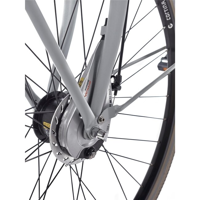 Cortina  U4 Damesfiets ND7 Smooth Grey Matt Transport