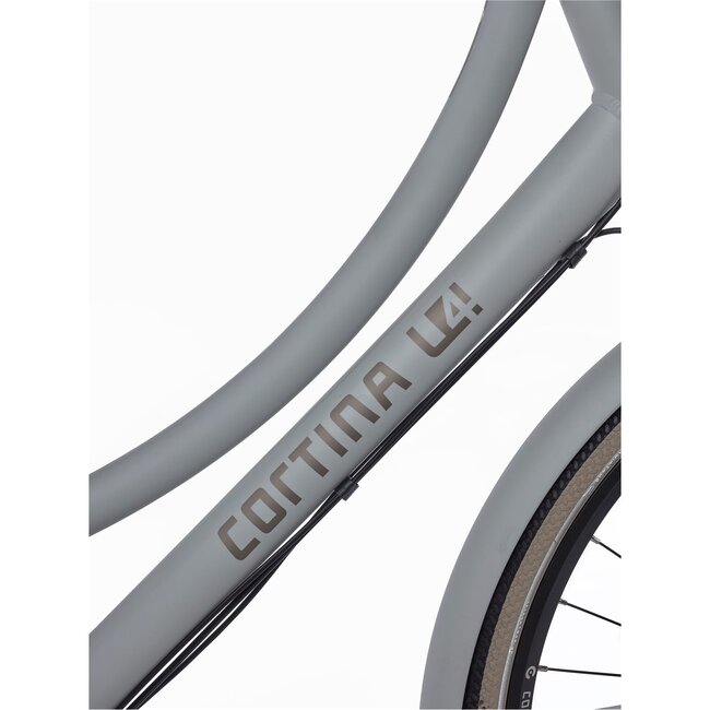 Cortina  U4 Damesfiets ND7 Smooth Grey Matt Transport