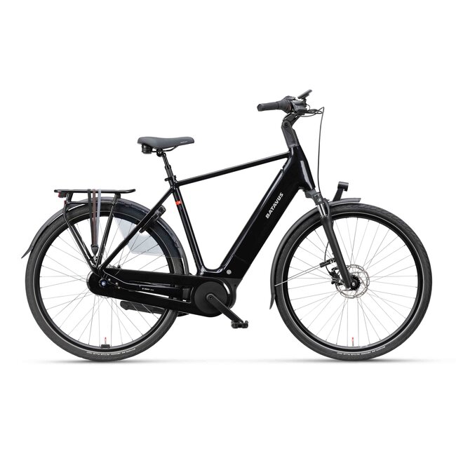 Batavus  Finez E-go Power Bosch Elektrische Herenfiets Zwart