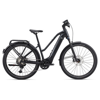 Giant Explore E+ Pro 0 Stagger Elektrische Fiets Gunmetal Zwart