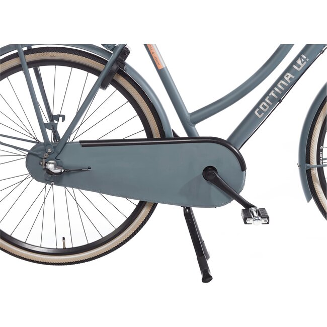 Cortina  U4 Dames Transportfiets 3Versnellingen Mouse Grijs Mat