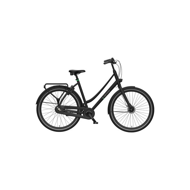 Cortina  Tide Damesfiets Jet Black Matt 3 Versnellingen