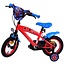 Volare Ultimate Spiderman jongensfiets 12 inch blauw/rood Twee handremmen