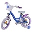 Volare Frozen meisjesfiets 14 inch blauw/paars Twee handremmen