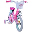 Volare Barbie meisjesfiets 14 inch roze Twee handremmen