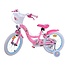 Volare Disney Princess meisjesfiets 16 inch roze Twee Handremmen