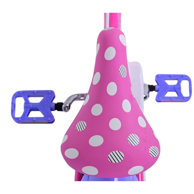 Volare fietsen Minnie meisjesfiets 16 inch roze Twee handremmen