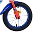 Volare Spidey jongensfiets 14 inch blauw Twee handremmen