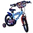 Volare Spidey jongensfiets 14 inch blauw Twee handremmen