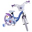 Volare Frozen meisjesfiets 16 inch blauw/paars Twee handremmen