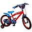 Volare Ultimate  Spiderman jongensfiets 16 inch blauw/rood Twee handremmen