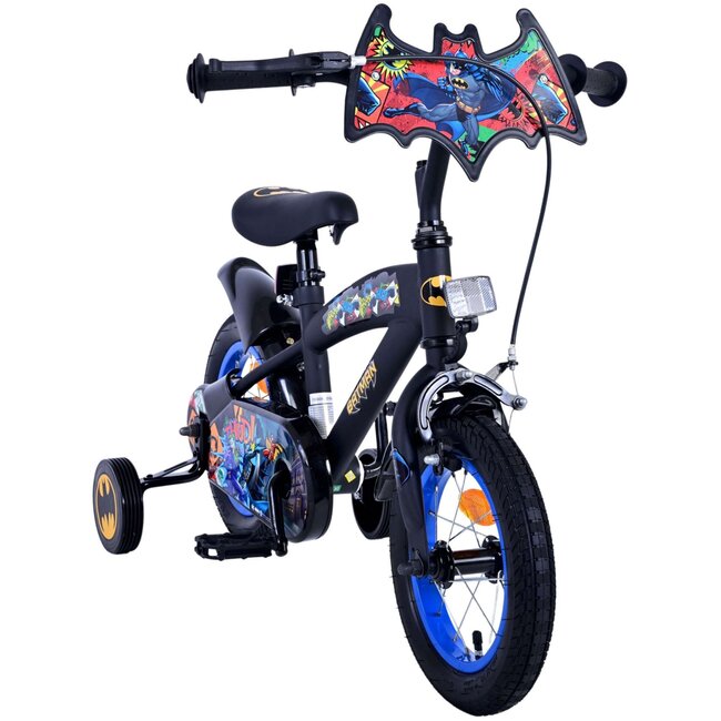 Volare fietsen Batman jongensfiets 12 inch zwart