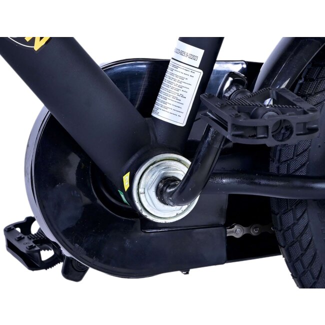 Volare fietsen Batman jongensfiets 12 inch zwart