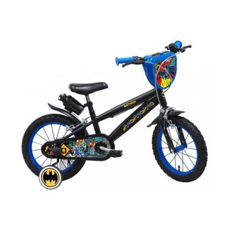 Volare Batman jongensfiets 14 inch zwart Twee handremmen