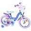 Volare Frozen meisjesfiets 14 inch blauw/paars