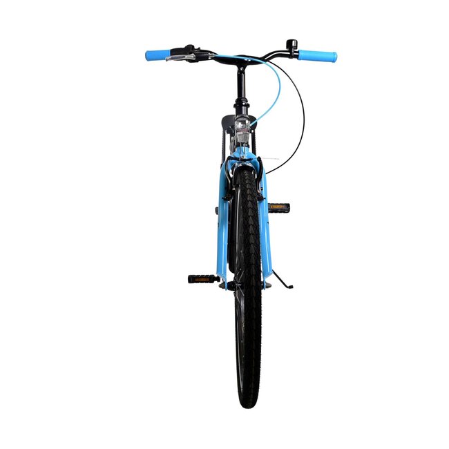 Volare fietsen Thombike jongensfiets 26 inch zwart blauw 3 versnellingen