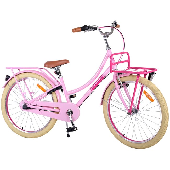 Volare Excellent meisjesfiets 24 inch roze 3 versnellingen