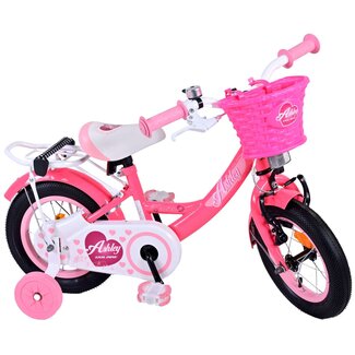 Volare Ashley meisjesfiets 12 inch rood/roze