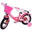 Volare Ashley meisjesfiets 12 inch rood/roze