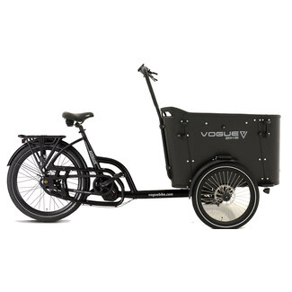 Vogue  Avenger Elektrische Bakfiets 8V Mat Zwart Zwart