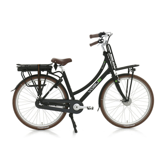 Vogue  Elite Elektrische Dames Transportfiets 7V Mat Zwart