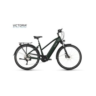 Victoria  TRESALO 12 Elektrische fiets TRAPEZE emerald groen 9V