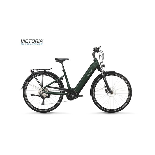 Victoria  TRESALO 12 Elektrische Damesfiets emerald groen 9V