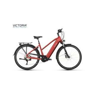 Victoria  TRESALO 14 Elektrische Fiets Trapeze 625Wh Fuego Red Matt 10V