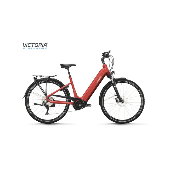 Victoria  TRESALO 14 damesfiets fuego mat rood 10V